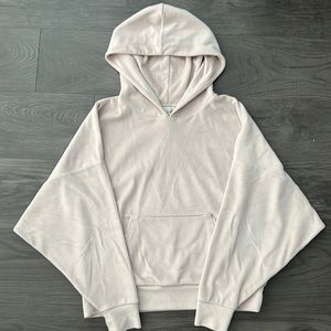 EUC American Eagle Pink Suede Hoodie